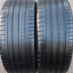Pair 21 Michelin Pilot Super SPORT 265/35zr21 90% Tread Life