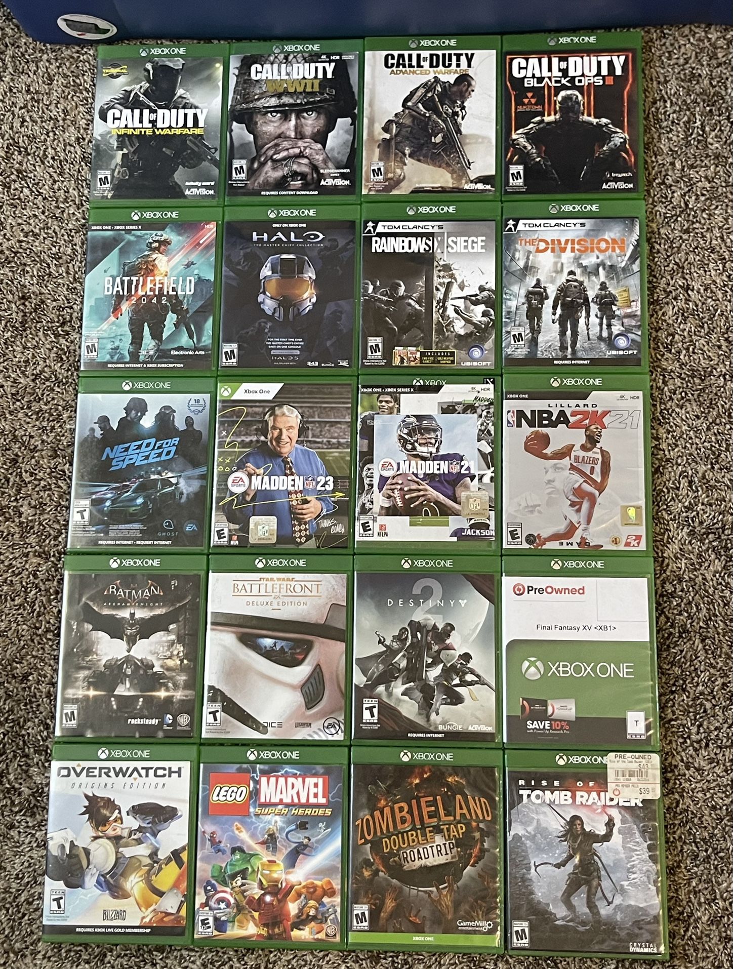 Xbox One Games $5 Each