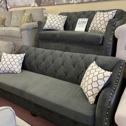 SOFA LOVESEAT SUPER SALE 🤑🛋$50 Down Takes Home