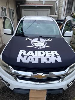 Raiders hood cover