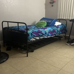 Bed Frame And Twin Mattress 