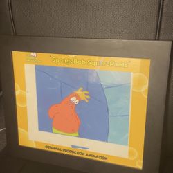 SpongeBob SquarePants Original Production Three Cel Animation Art