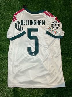 Real Madrid Bellingham #5 Champions League Jersey