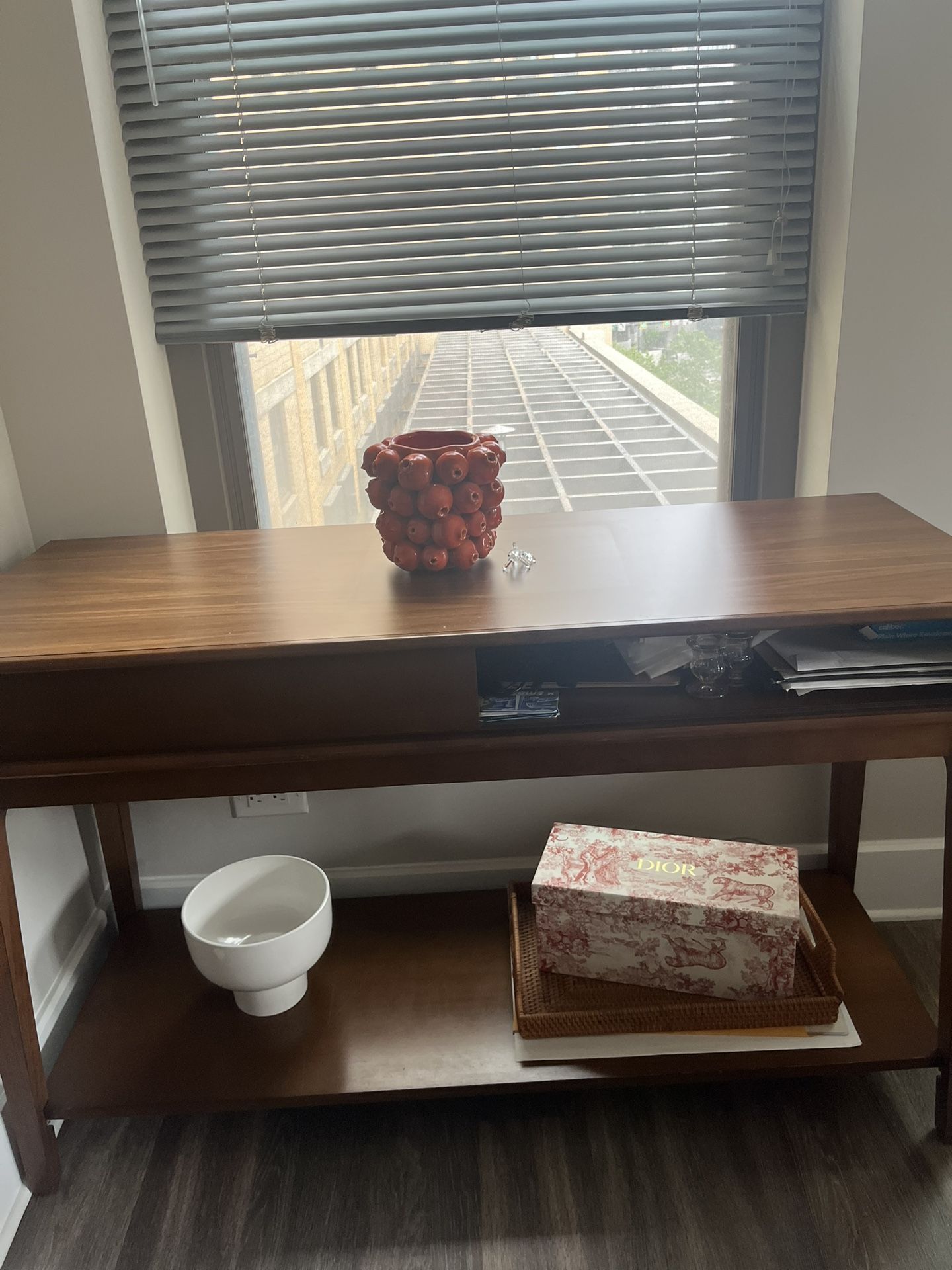 Wood Console Table