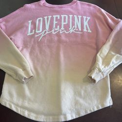 Pink Varsity Sweatshirt