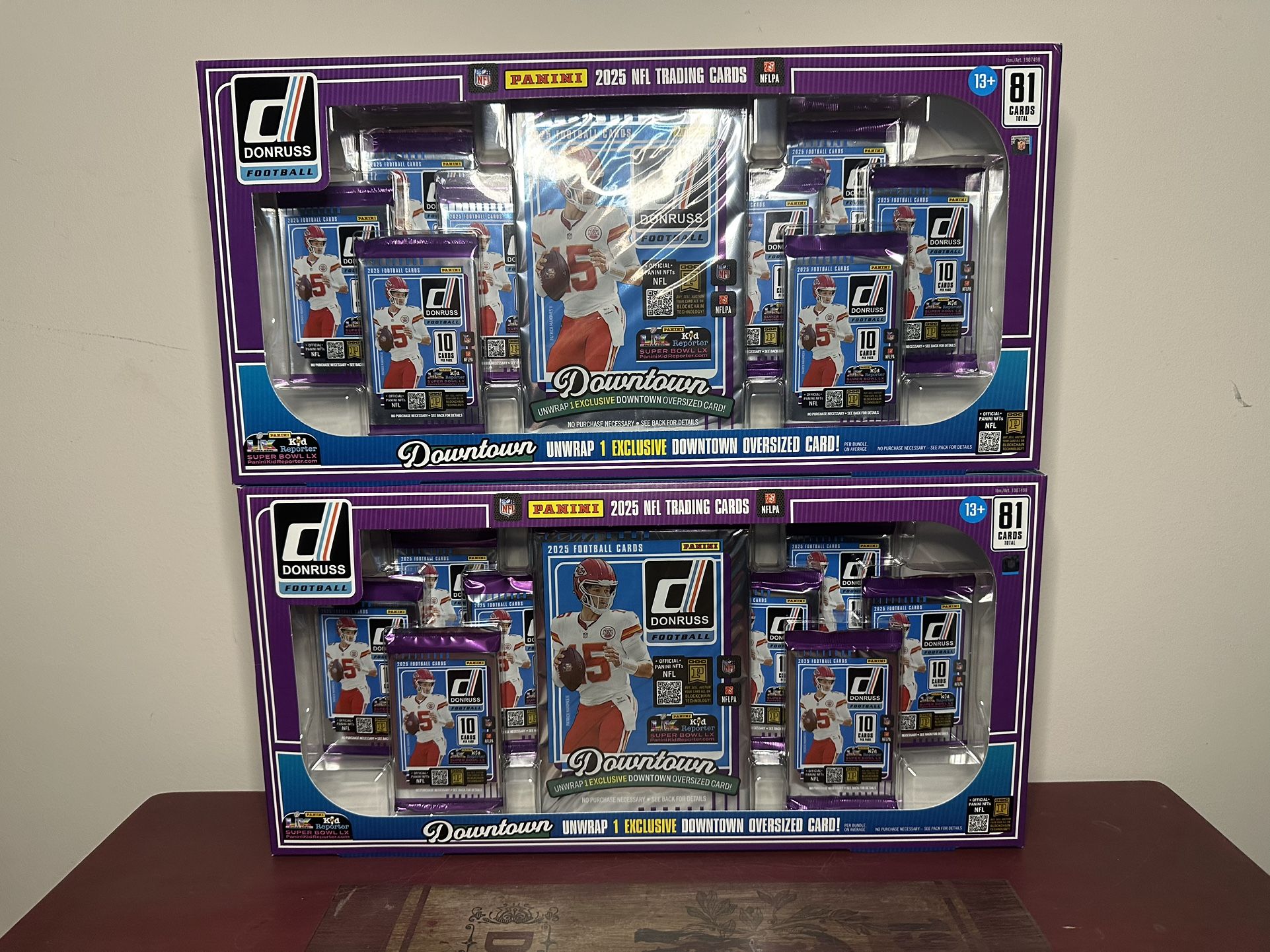 Panini Donruss Football Bundle 2-pack