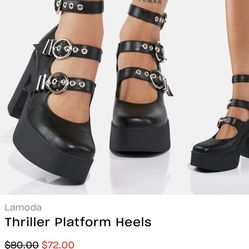 Platform Heels Size 9 Brand New 