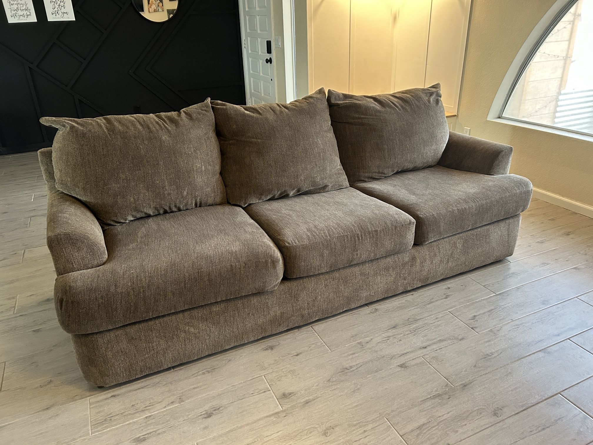 Chocolate Brown Full Size Couch