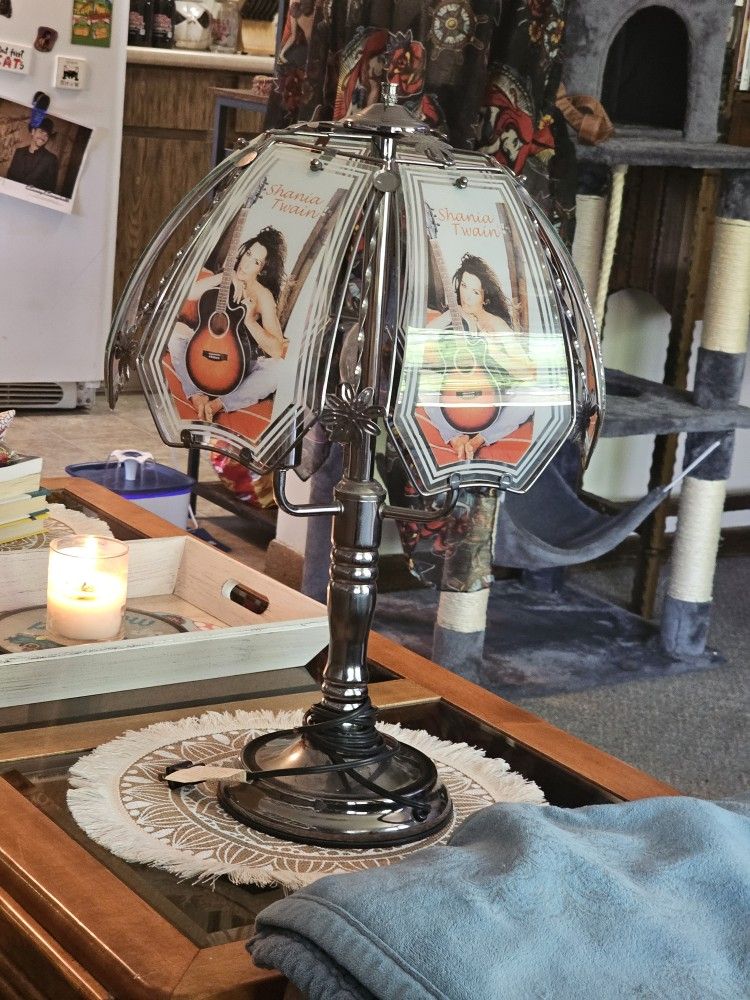 Shania Twain Touch Lamp