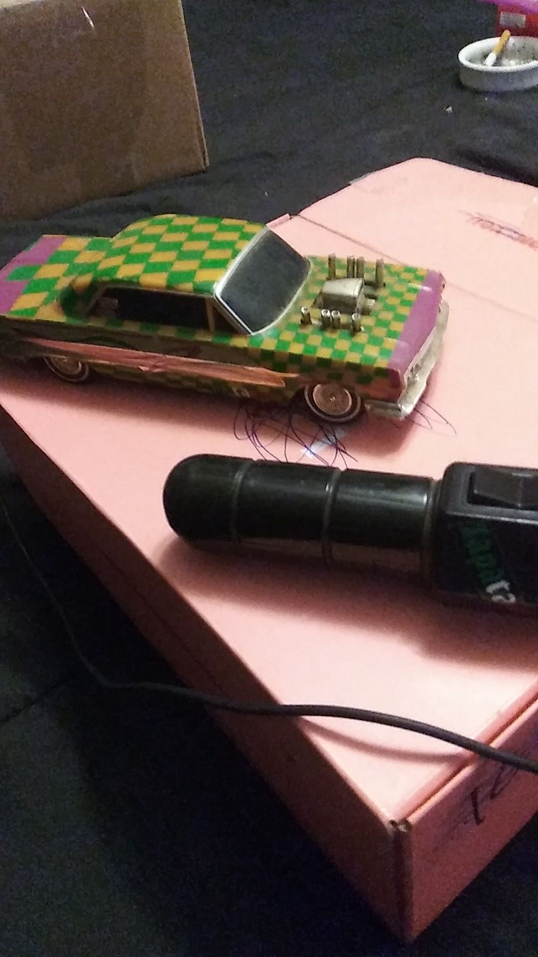 Joker remote control front and rear hydraulic lowrider car with moving