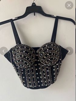 Bedazzled corset