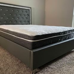 BRAND NEW QUEEN SIZE PLATFORM BED AND PILLOW TOP MATTRESS $575..KING SIZE $650! DELIVERY INCLUDED!  YOU DON’T PAY UNTIL WE DELIVER!!!