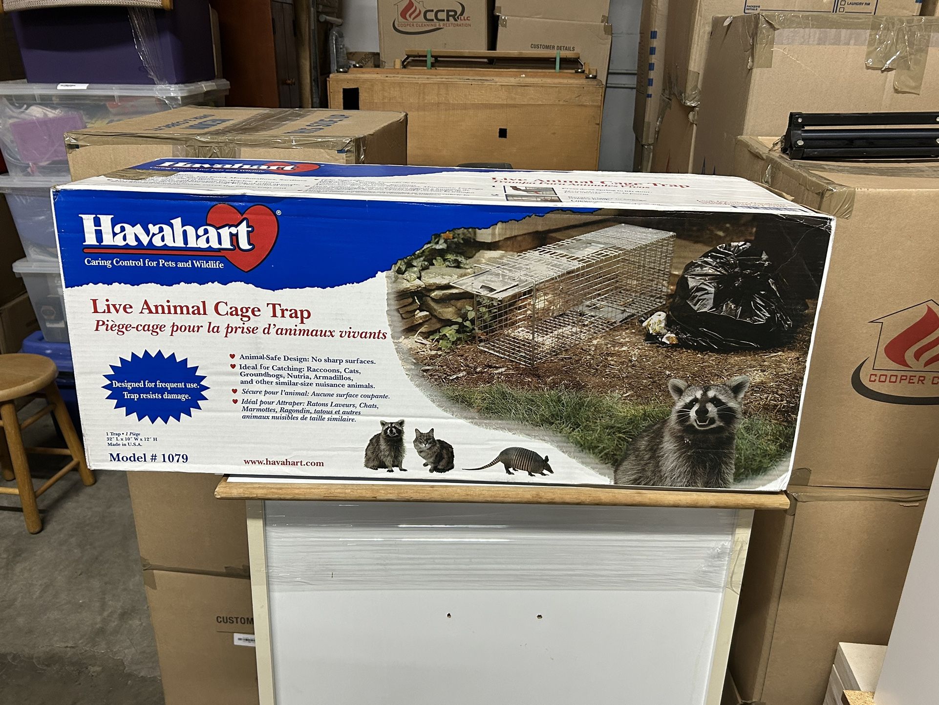 Selling a very nice Havahart live trap. New in the box.