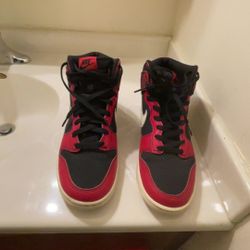 Christmas colored high tops (size 9)