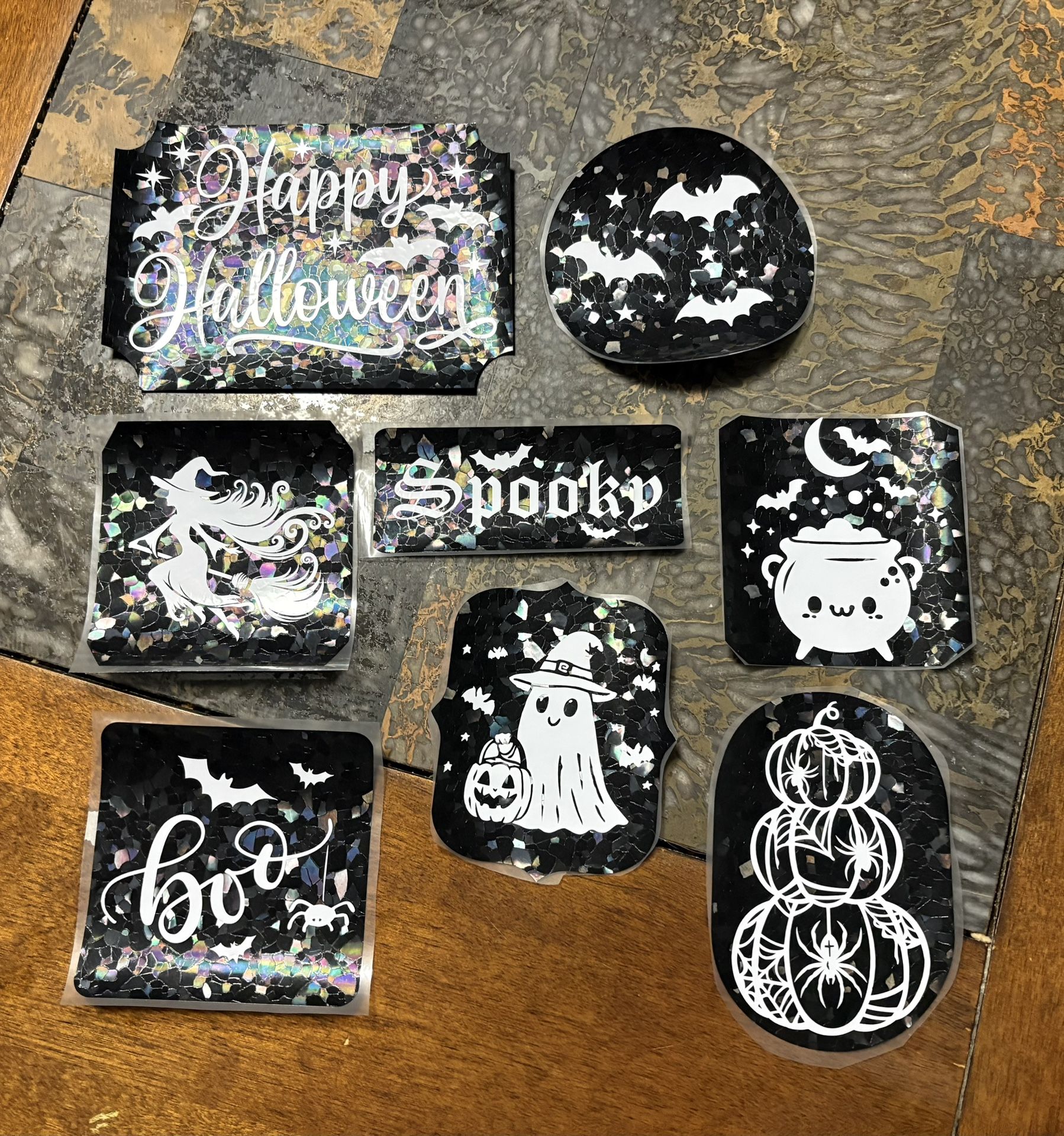 Halloween Decor Window Stickers