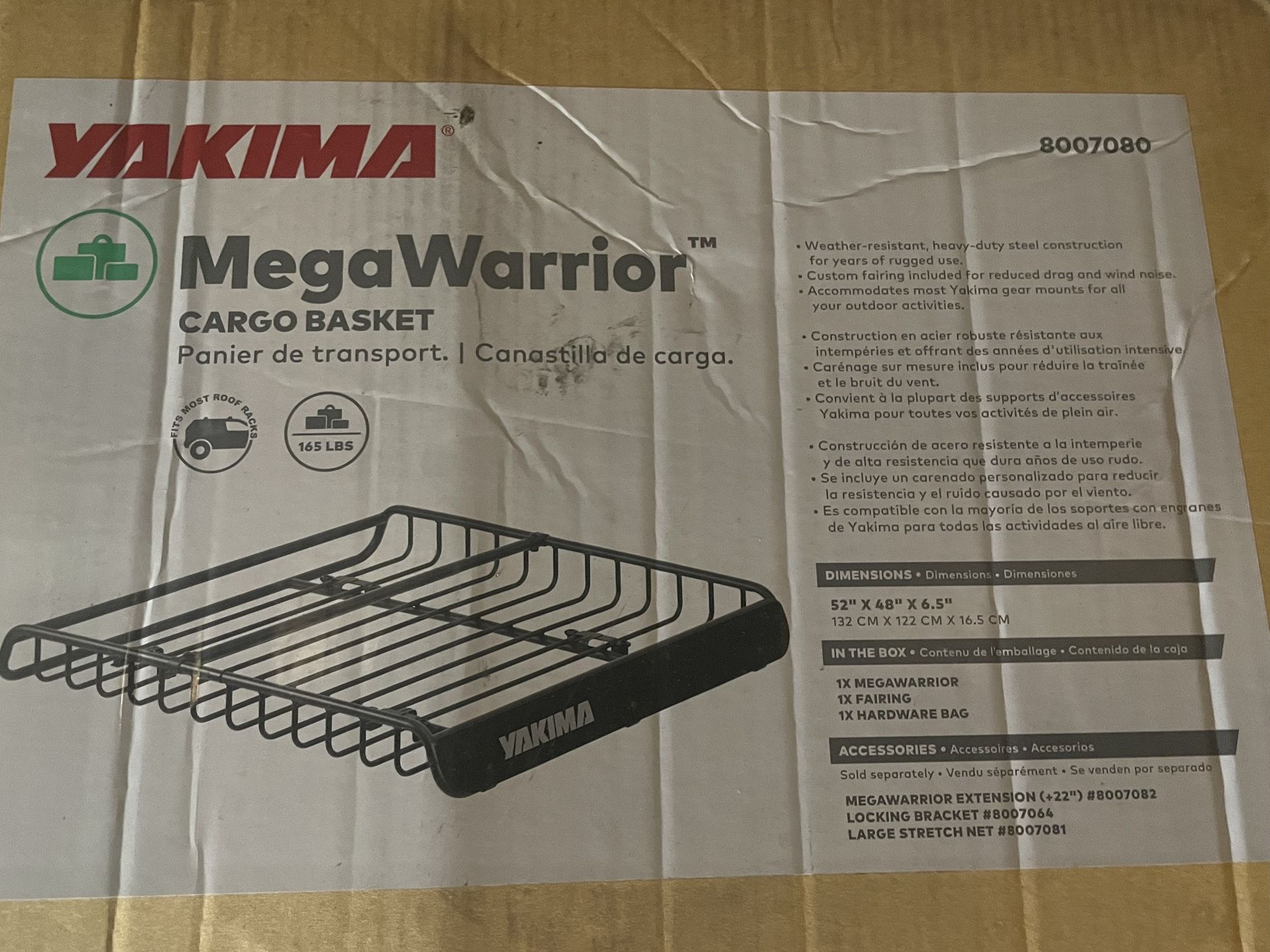 Yakima Mega Warrior Cargo Basket