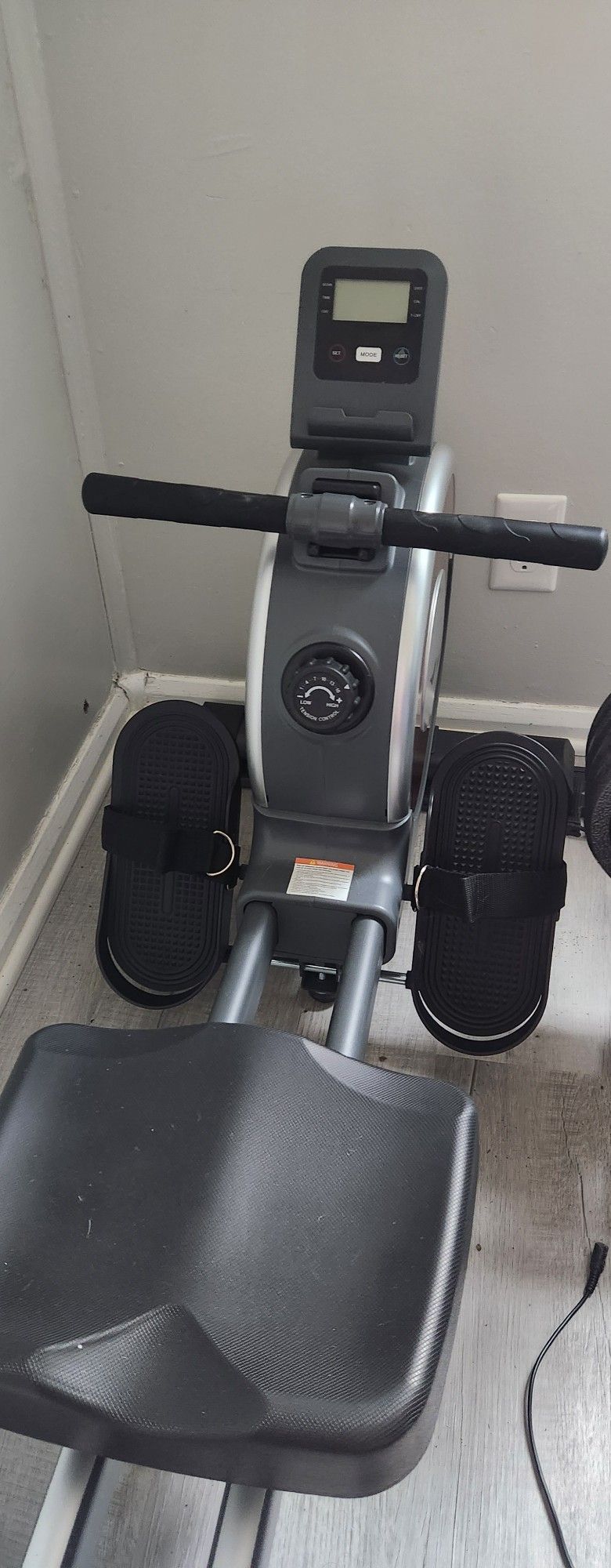 Seated Rowing Machine.