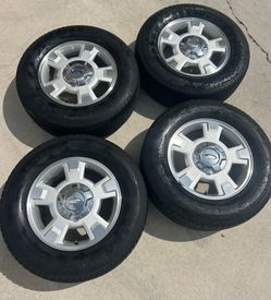 OEM Ford F150 rims and tires
