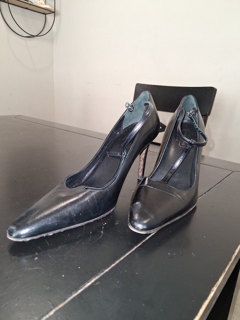 Coach Black Heels