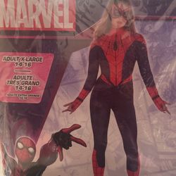 Spider Girl Costume/Adult Size-XL-Brand New