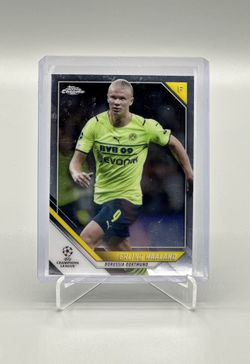 2021-22 Topps Chrome Erling Haaland #200