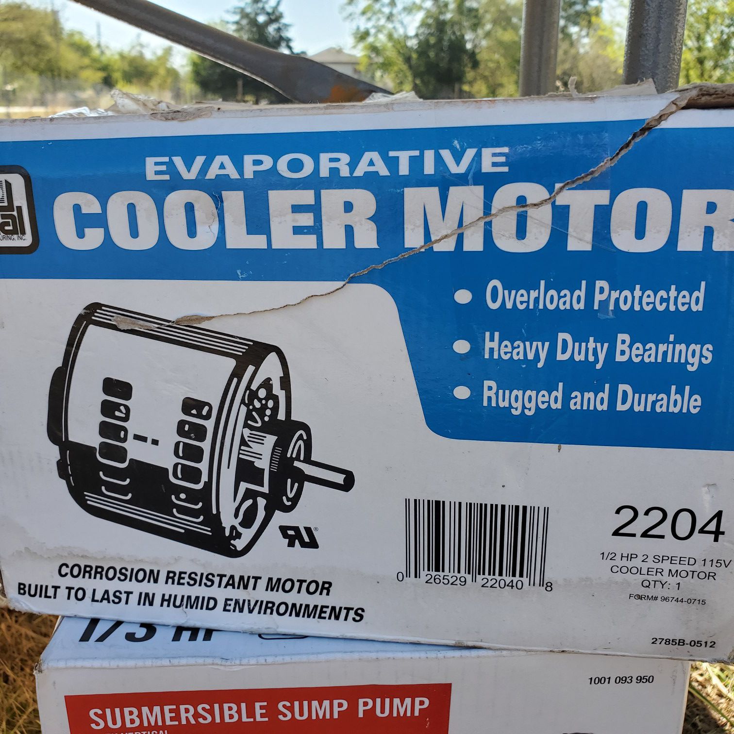 Cooler motor