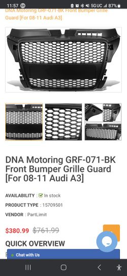 Audi A3 Bumper New