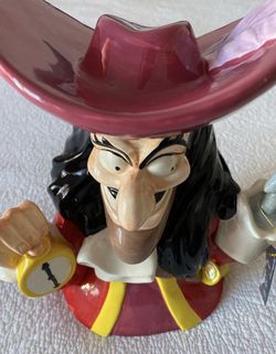 Disney Captain Hook Cookie Jar