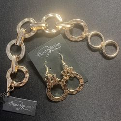 Bracelet And Earrings Set