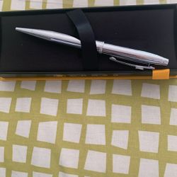 Cross Pen, Silver, New