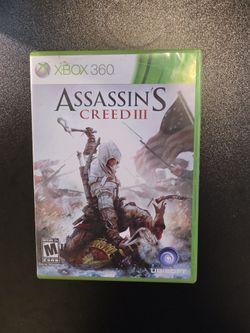 Assassin's Creed 3 Xbox 360