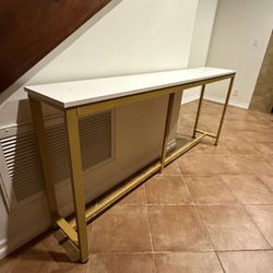 Console Couch Breakfast Table