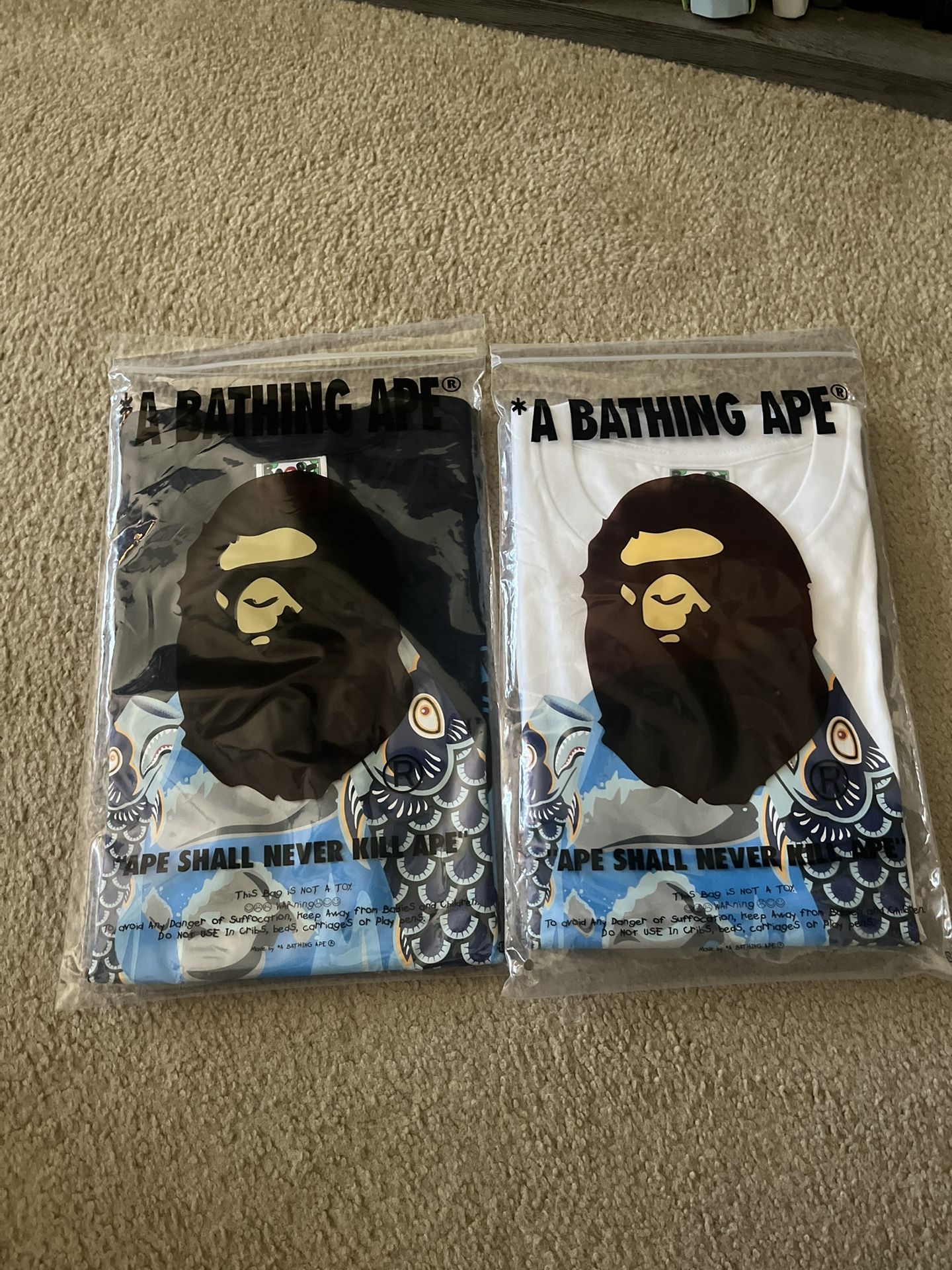 A Bathing Ape Bath Fish Tee