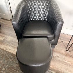 Lounge Chair with Ottoman