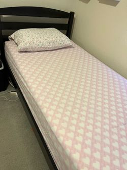 Single bed with mattress only