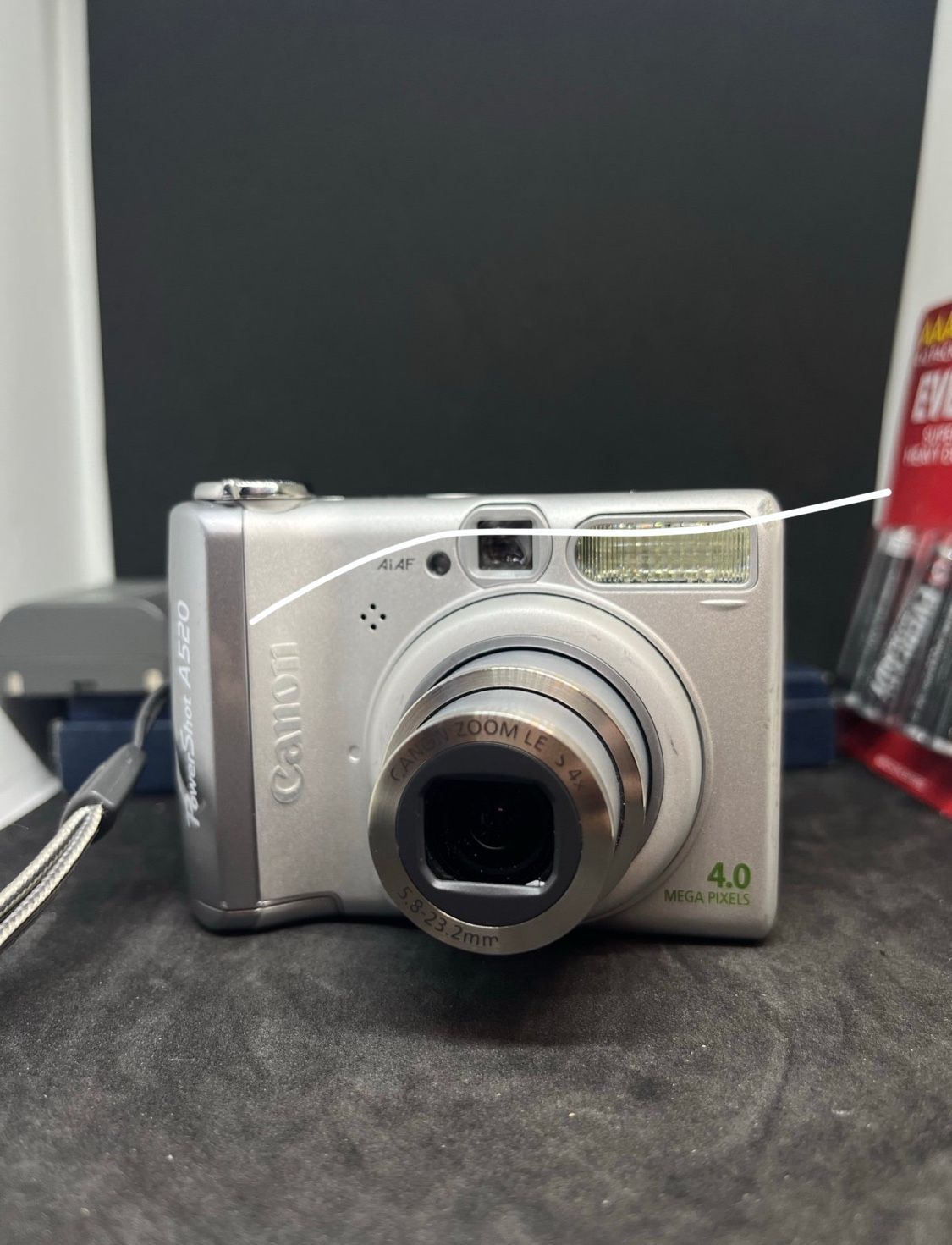 Canon PowerShot A520 4.0MP Digital Camera - Silver