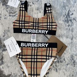 Burberry Kids 2pc Swimsuit 6Y