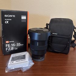 Sony G-Series 16-35mm F/2.8 GM Lens