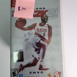 NBA 2K21 (Nintendo Switch) – Like New