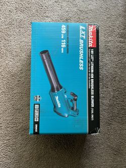 Makita Blower XBU03Z 18V LXT Lithium-Ion Brushless Cordless Blower, (Tool Only Brand New)