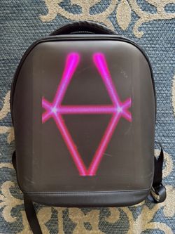 LED Video Backpack