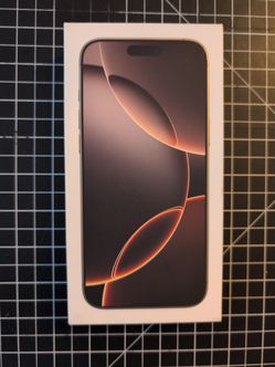 Unlocked Apple iPhone 16 Pro Max 512GB
