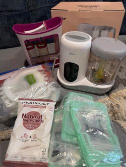 Baby food maker with accessories