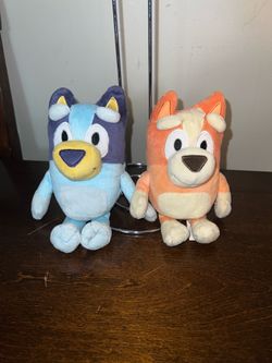 Bluey & Bingo small plush toy both$5