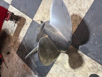Quicksilver Bass Stainless Steel 3-Blade Propeller