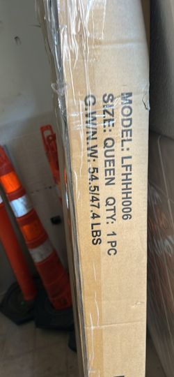 Queen size metal bed fram