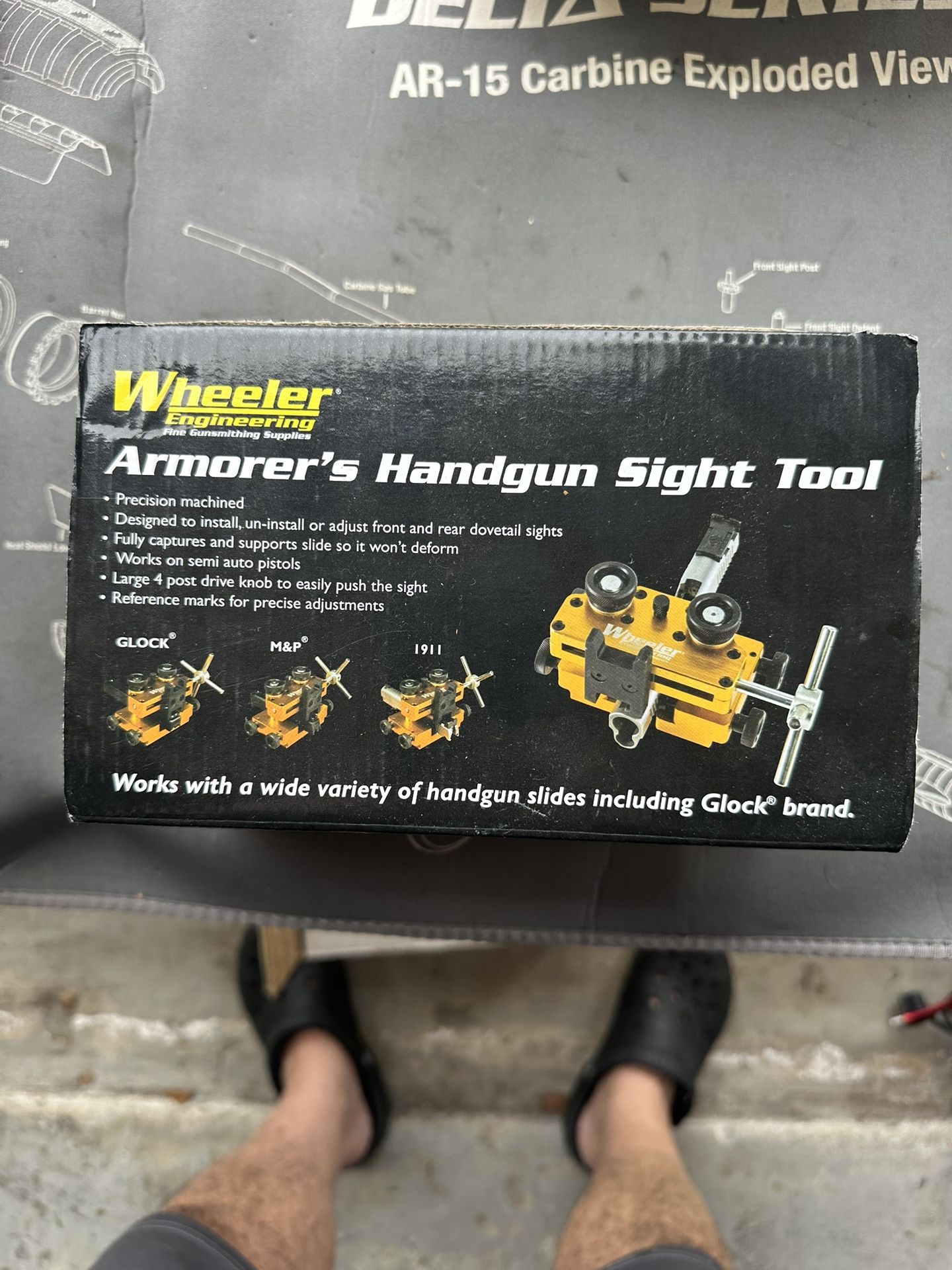 Wheeler Handgun Sight Tool