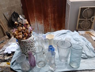 Flower vases make offer all 15