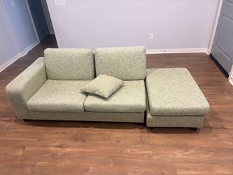 Light Sage Green Sofa - Good Condition