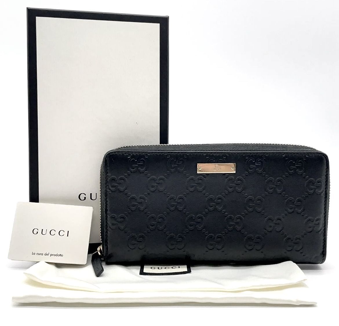 Gucci GG Leather Wallet 